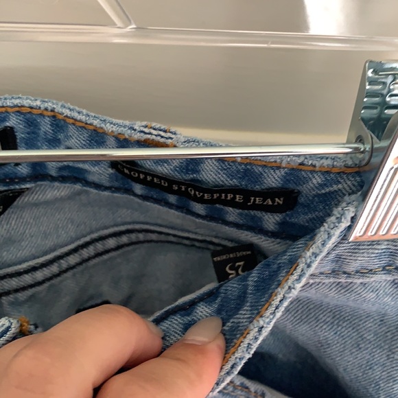 Abercrombie Cropped Stovepipe Jeans - Picture 4 of 8